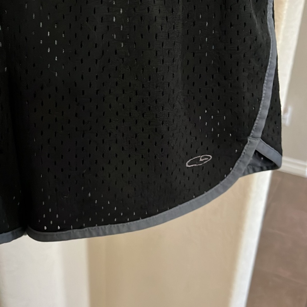 Champion black & gray mesh shorts Size S - Picture 10 of 17